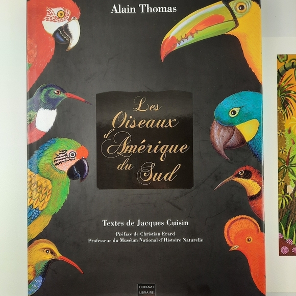 FRENCH BOOK + LITHOGRAPH Signed Alain Thomas Les Oiseaux d'Amerique du Sud Birds - Picture 4 of 14